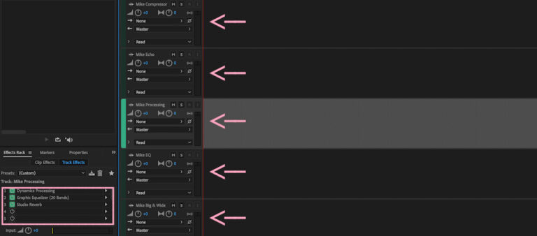 How to Create Audio Presets in Adobe Audition - Editino
