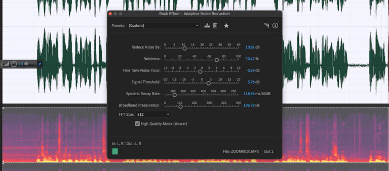 How to Remove Background Noise in Adobe Audition